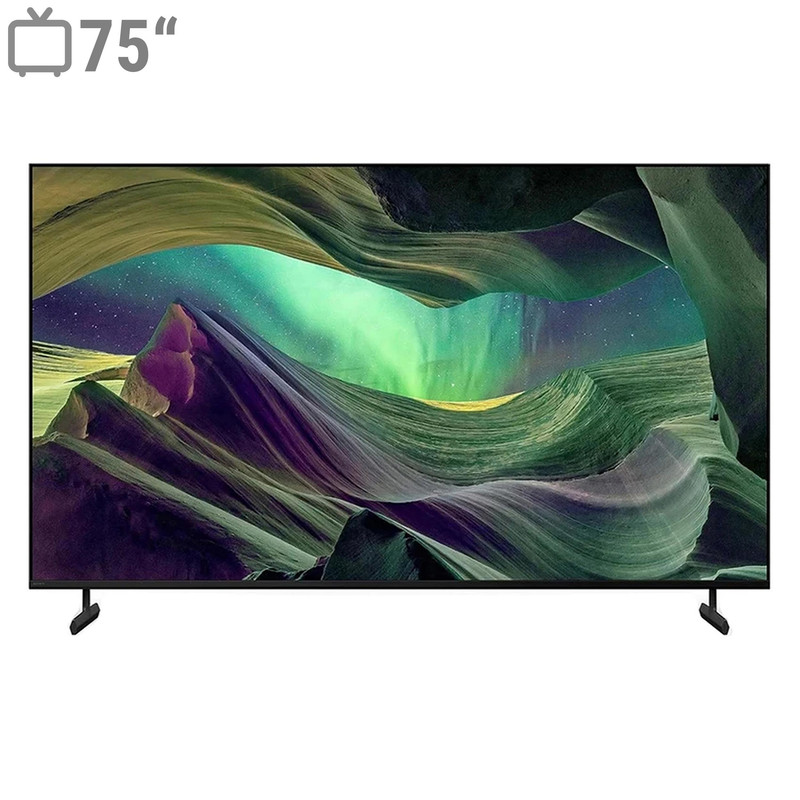 تلویزیون 75 اینچ ال ای دی هوشمند سونی مدل KD-75X85L نمای ۲